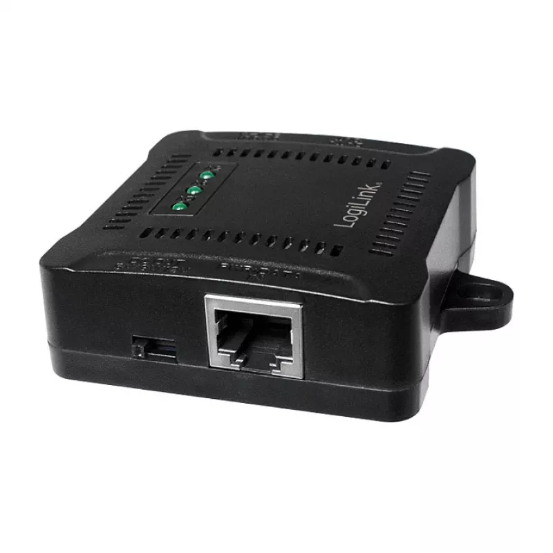 LogiLink POE005 PoE Splitter, 1-Port Gigabit, 24W Max, 5/9/12V DC Output