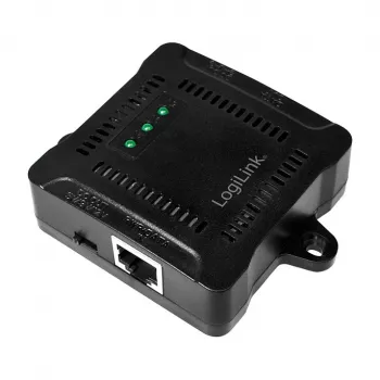 LogiLink POE005 PoE Splitter, 1-Port Gigabit, 24W Max, 5/9/12V DC Output