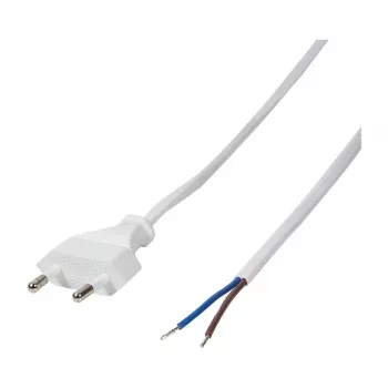 LogiLink Power Cable CEE 7/16 to Open End White 1.5 m