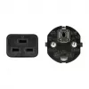 Logilink Power Cable, CEE 7/7 to IEC C19, Black, 3 m