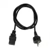 Logilink Power Cable, CEE 7/7 to IEC C19, Black, 3 m