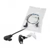 LogiLink Power Cable Europlug CEE 7/16 to IEC C7 0.75 m Black