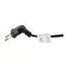 LogiLink Power Cable Europlug CEE 7/16 to IEC C7 0.75 m Black