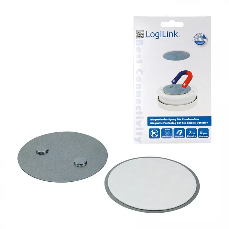 LogiLink SC0005 Magnetic Smoke Detector Mounting Set