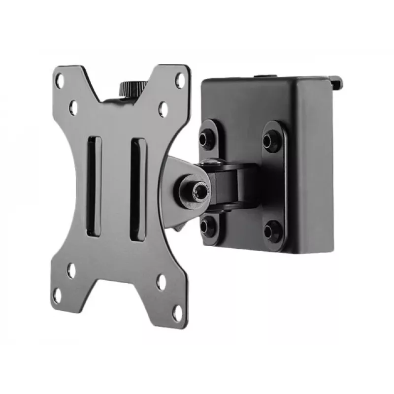 LOGILINK Slatwall Pivot Monitor Mount, 13-27 inch, VESA 75/100, 8 kg, Black