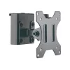 LOGILINK Slatwall Pivot Monitor Mount, 13-27 inch, VESA 75/100, 8 kg, Black