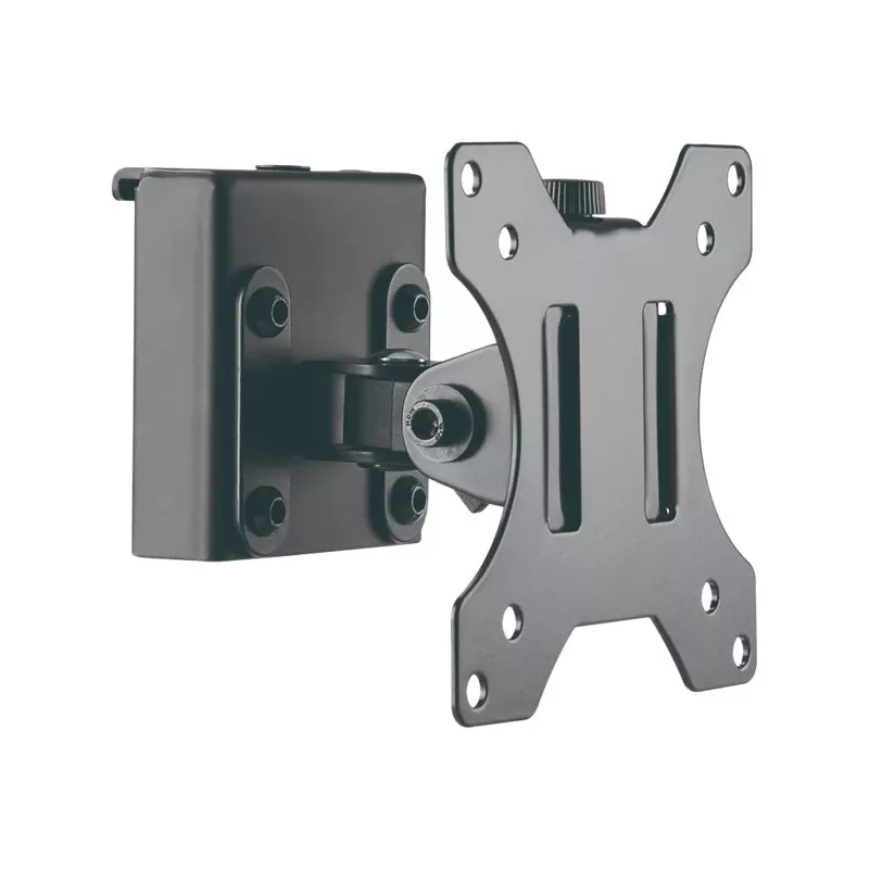 LOGILINK Slatwall Pivot Monitor Mount, 13-27 inch, VESA 75/100, 8 kg, Black