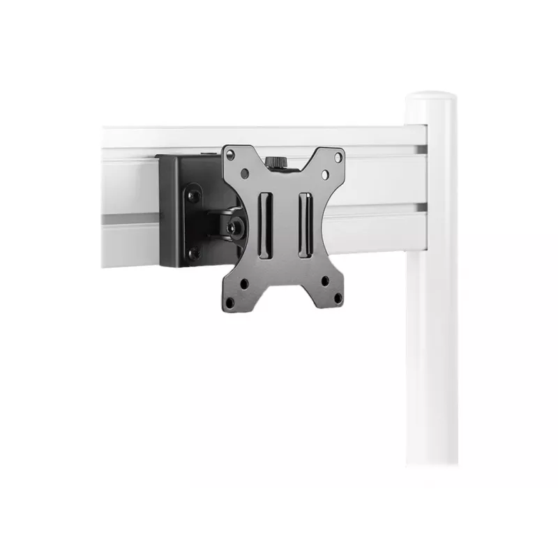 LOGILINK Slatwall Pivot Monitor Mount, 13-27 inch, VESA 75/100, 8 kg, Black