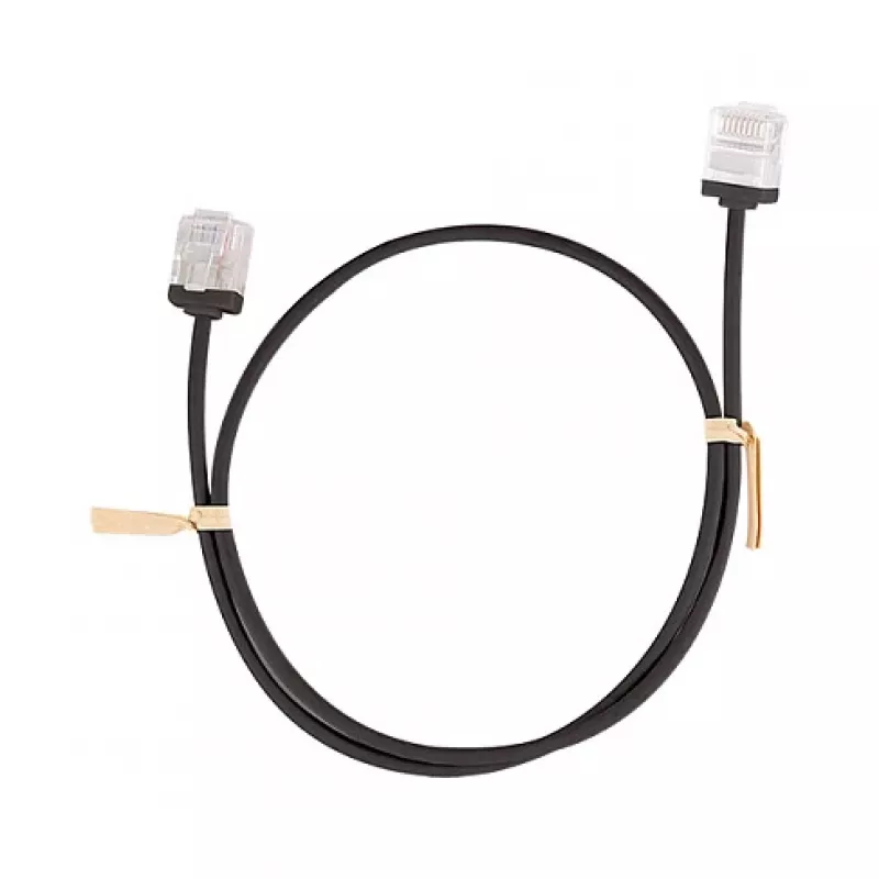 LogiLink Slim High-Flex Cat.6A U/UTP Patch Cable, 10m, Black