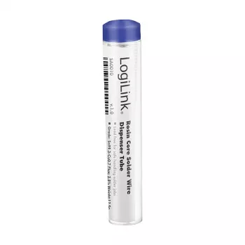 LogiLink Soldering Wire, Lead-Free, Sn99.3Cu0.7, 1 mm, 12.5 g Dispenser Box