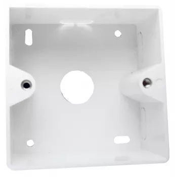 LOGILINK Surface-Mounted Housing for Flush-Mounted Boxes - Signal White (RAL 9010)