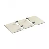 LogiLink Table Top, 3-piece partitioned, 1200x600mm, natural wood