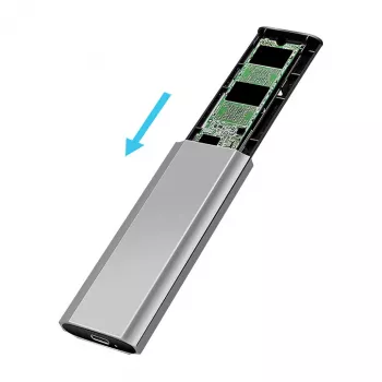 LogiLink UA0439 USB 3.2 Gen 2 SSD Enclosure USB-C to PCIe NVMe