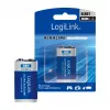 LogiLink Ultra Power Alkaline 9V Battery, 1-Pack Blister