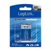LogiLink Ultra Power Alkaline 9V Battery, 1-Pack Blister