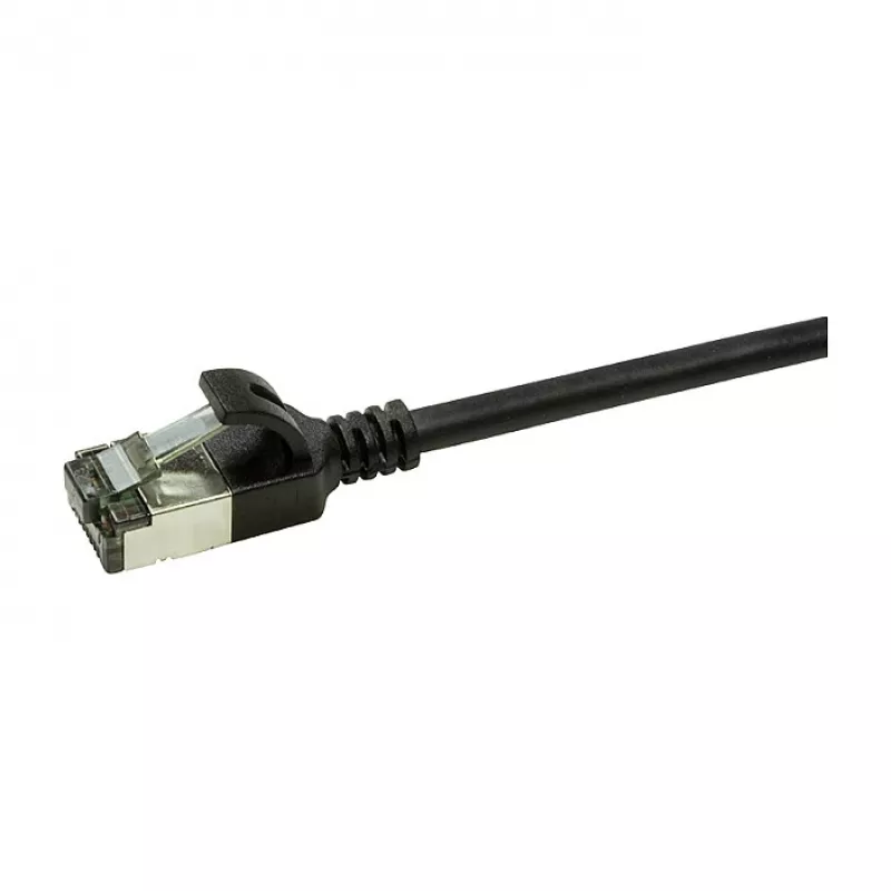 LogiLink Ultraflex SlimLine Cat6a S/FTP Patch Cable, 2m, Black (CQ9053S)