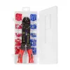 LOGILINK Universal Crimping Pliers for Insulated Terminals with Crimp Assortment