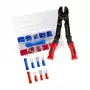 LOGILINK Universal Crimping Pliers for Insulated Terminals with Crimp Assortment