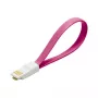 LogiLink USB 2.0 Magnetic Charging & Data Cable - USB-A to Micro USB-B - 1m - Pink