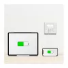 Logilink USB-A/C Charger 65 W GaN, 1x USB-A (QC), 1x USB-C (PD), White