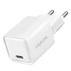 LogiLink USB-C Charger 20W GaN, 1-Port, USB Power Delivery, White