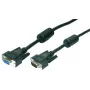 LOGILINK VGA Cable 2m Black Male to Male