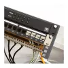 Logilink WB0011 19 Inch 1U Rack for Under-desk or Wall Mounting, Black
