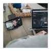 Logilink Wireless Quick Charging Stand 15 W, twin coil, black