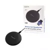 LogiLink Wireless Table Fast Charger 10 W Qi Charging Pad Black