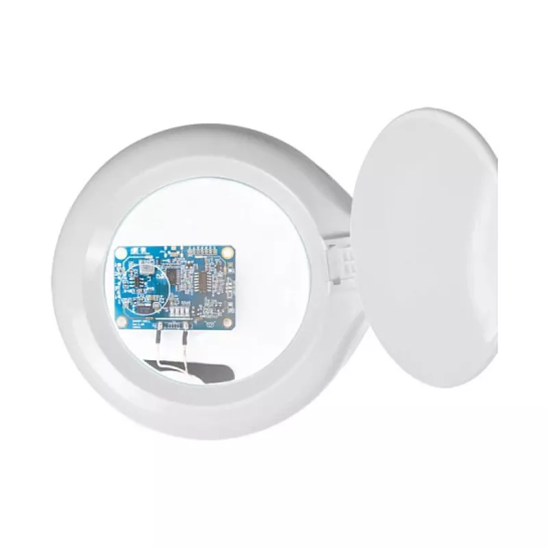 LogiLink WZ0059 LED Magnifying Lamp with Desktop Stand, 3 Diopter (1.75x), 40 SMD LEDs, 6.5W, Daylight White, Black