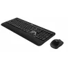 Logitech Advanced Combo Wireless Keyboard and Mouse Set - Black