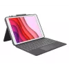 Logitech Combo Touch Keyboard and Folio Case with Trackpad for Apple 10.2-inch iPad (7th, 8th, 9th Gen) - Graphite - UK Layout
