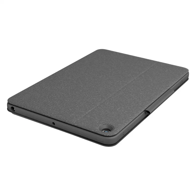 Logitech Combo Touch Keyboard and Folio Case with Trackpad for Apple 10.2-inch iPad (7th, 8th, 9th Gen) - Graphite - UK Layout