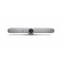 Logitech ConferenceCam Rally Bar White - 4K UHD Video Conferencing Bar with 15x Zoom, 6 Beamforming Mics, AI Auto-Framing