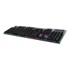Logitech G G915 X LIGHTSPEED Wireless RGB Mechanical Gaming Keyboard - Tactile - Tenkeyless - Black