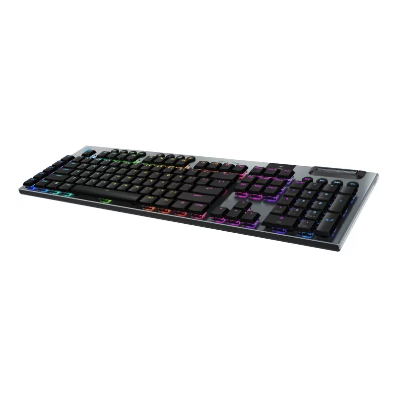 Logitech G G915 X LIGHTSPEED Wireless RGB Mechanical Gaming Keyboard - Tactile - Tenkeyless - Black