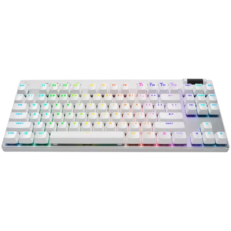Logitech G PRO X TKL Wireless Mechanical Gaming Keyboard - Nordic Layout (QWERTY) - LIGHTSYNC RGB - GX Brown Tactile Switches - Black