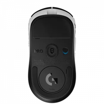 Logitech G PRO X2 SUPERSTRIKE Optical Wireless Gaming Mouse - Black/White