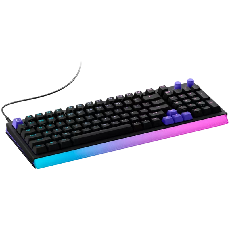 LOGITECH G512 X 98 Wired Gaming Keyboard - BLACK - US INT'L - USB - TACTILE