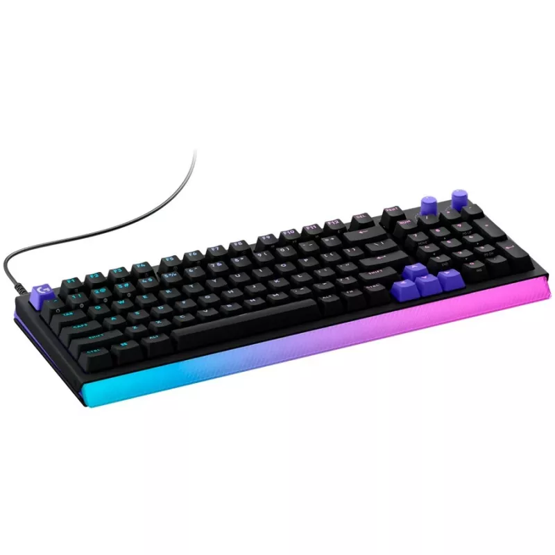 Logitech G512 X 98 Wired Mechanical Gaming Keyboard - Black, US International, GX Linear, RGB LIGHTSYNC