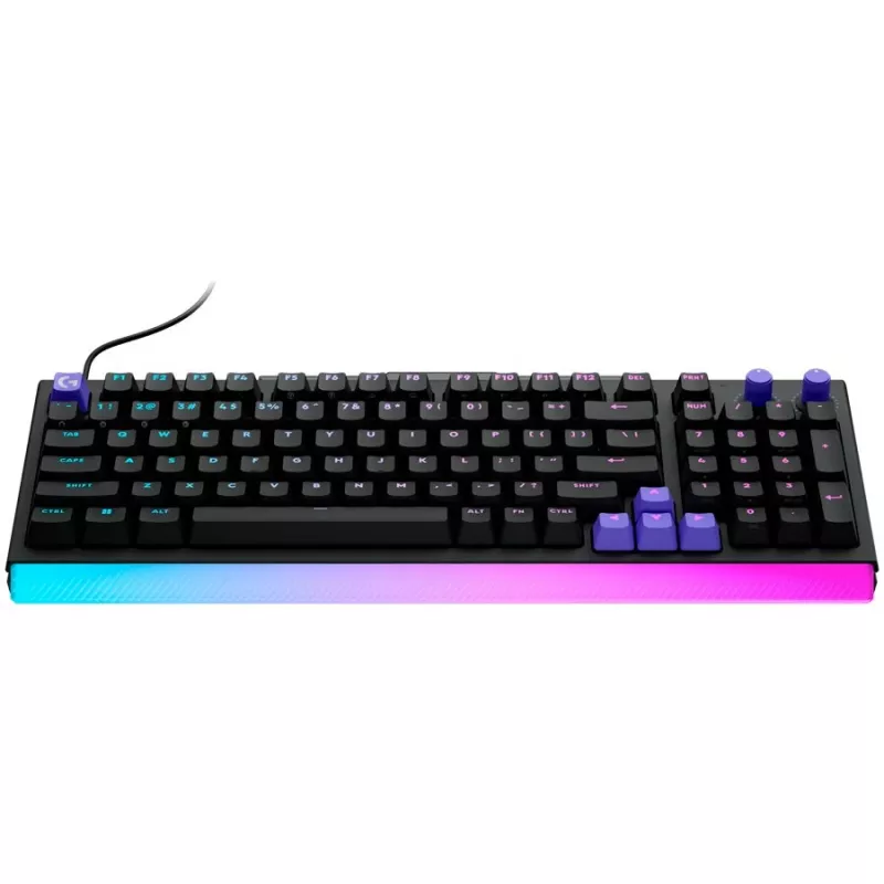 Logitech G512 X 98 Wired Mechanical Gaming Keyboard - Black, US International, GX Linear, RGB LIGHTSYNC