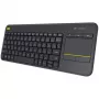 Logitech K400 Plus Wireless Touch Keyboard - Black