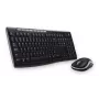 Logitech MK270 Wireless Combo – Full-Size RF 2.4 GHz Keyboard and Mouse (Black)