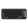 Logitech POP Icon Keys Wireless Compact Mechanical Keyboard, Blast Yellow