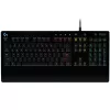 Logitech Prodigy G213 Prodigy Gaming Keyboard - Backlit RGB, QWERTY US English, Spill-Resistant, Integrated Palm Rest