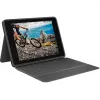 Logitech Rugged Folio Graphite Keyboard Case for iPad 7th/8th/9th Gen - Military-Grade Protection, Smart Connector, Spill-Resistant Keys