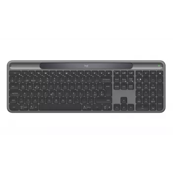 Logitech Signature Slim Solar+ K980 Wireless Keyboard Graphite Swiss Layout 920-013756