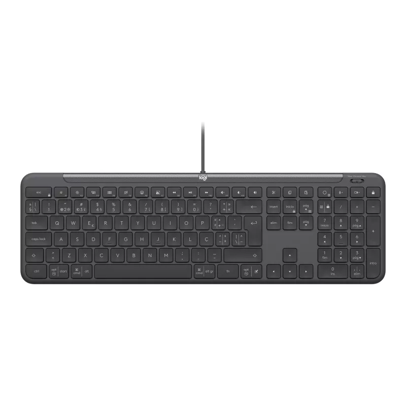 Logitech Signature Slim Wired K620 for Business Keyboard - Graphite