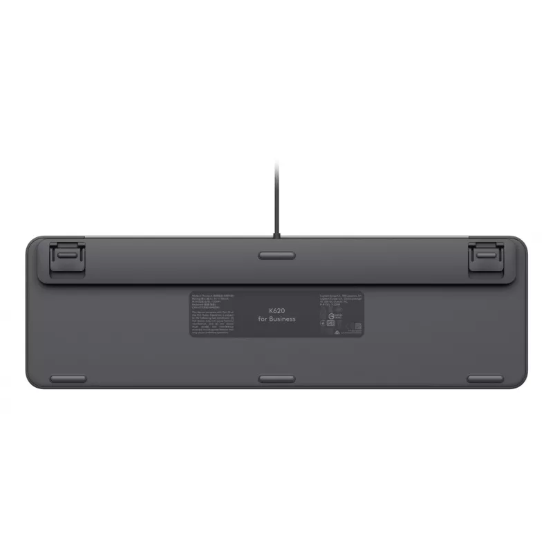 Logitech Signature Slim Wired K620 for Business Keyboard, QWERTY Layout, Graphite