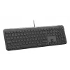 Logitech Signature Slim Wired K620 for Business Keyboard, QWERTY Layout, Graphite